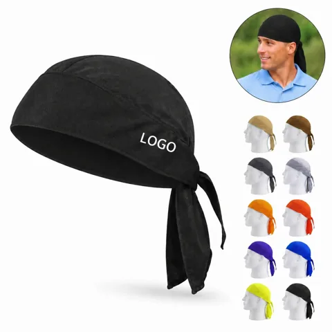 Men Cooling Sweatband Headwrap UV Protection Breathable