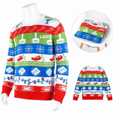 Personalized Double-Sided Acrylic Ugly Sweater, Large Size