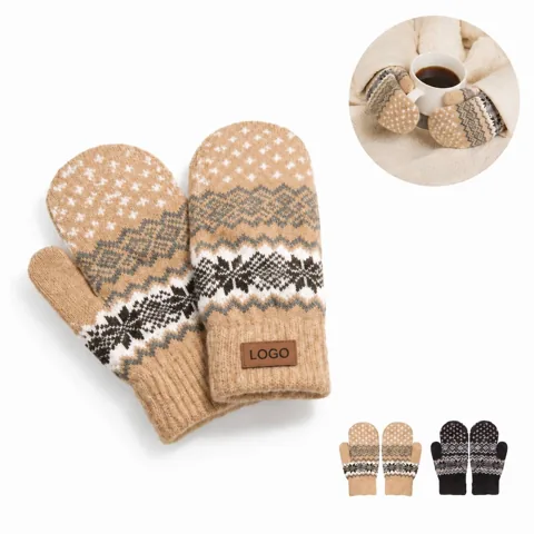 Cozy Knitted Thermal Hand Warmers Winter Gloves