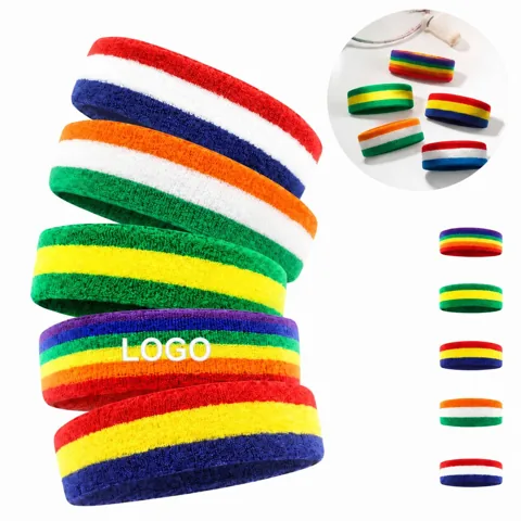 Sweat-Wicking Athletic Headbands for Workouts, Yoga