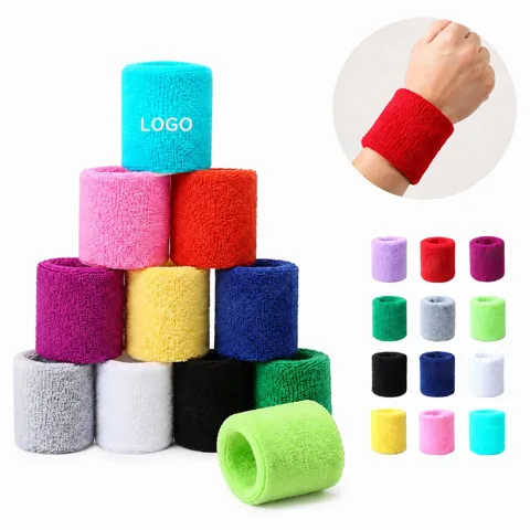 Sweat-Wicking Performance Wristband for Gym, Running