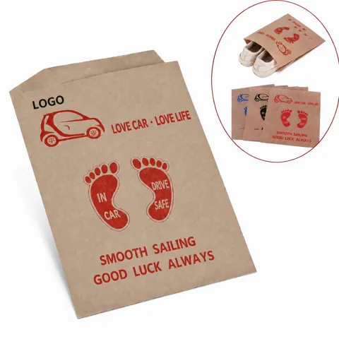 Custom Printed Water Resistant Paper Floor Mats for Auto