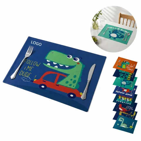 Personalized Photo Fabric Placemat Custom Size