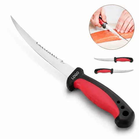Stainless Steel Fish Fillet Knife with Ergonomic Handle