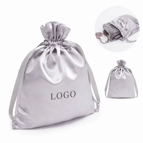 Water-Resistant Drawstring Sack with Shoulder Strap for Gym