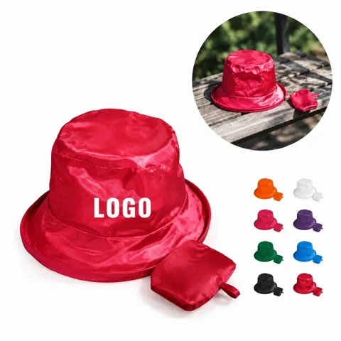 Packable Quick-Dry Bucket Hat with Adjustable Chin Strap