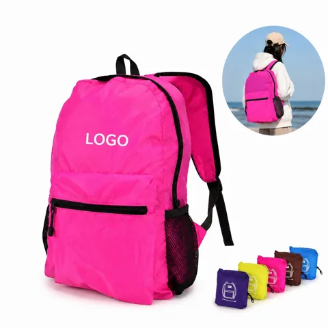 Foldable Travel Backpack Convertible Storage Pouch