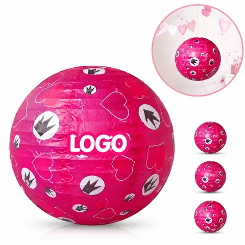 Round Paper Lantern 14in Party Decoration