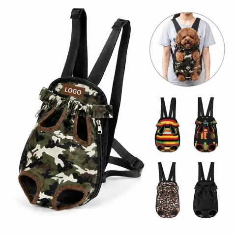 Adjustable Cotton Canvas Pet Carrier Sling with Comfort