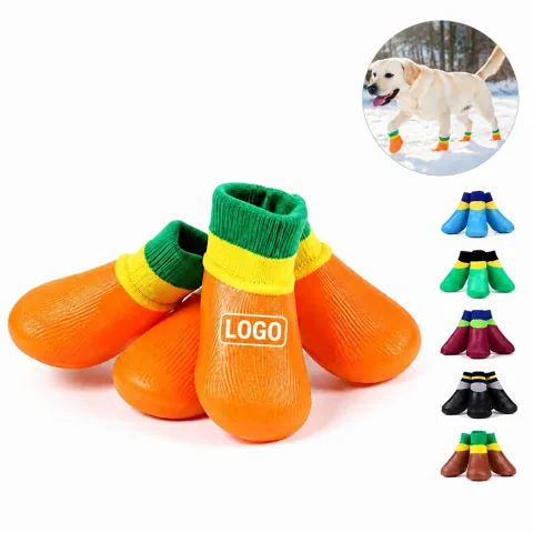 Waterproof All Terrain Dog Booties with Superior Paw Grip