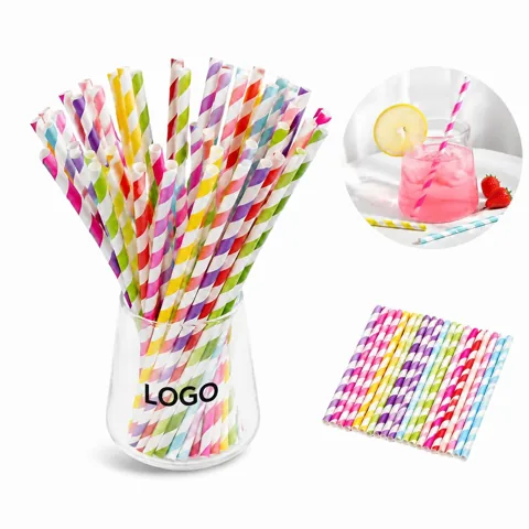 Eco Friendly Paper Straws Bulk Compostable Biodegradable