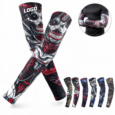 Realistic Unisex Stretchable Tattoo Sleeves for Arms
