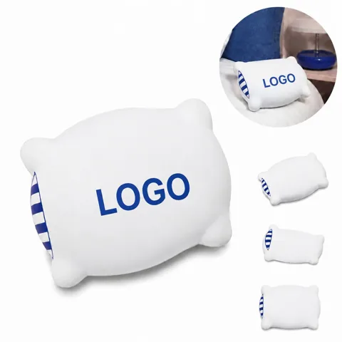 Pillow Shape Stress Relief Ball with Custom Logo Options