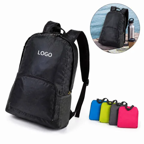 Ultra Compact Foldable Travel Backpack with Water-Resistant