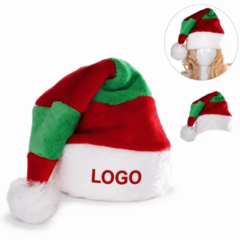 Festive Santa Hat Costume Prop for Christmas Parties