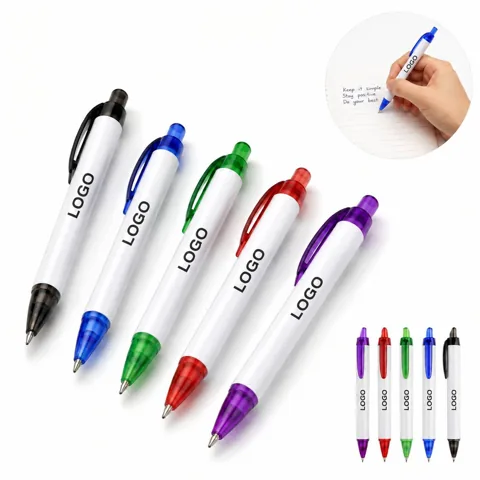 Custom Promotional Ballpoint Pen with Logo Imprint