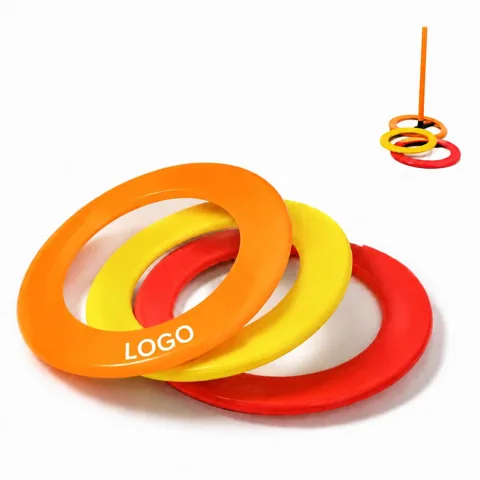 Colorful Flying Ring Beach Game Outdoor Activity Toy