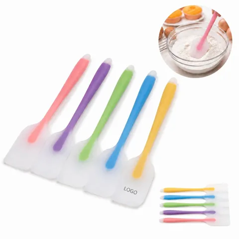 Mini Silicone Spatula Scraper for Baking, Heat-Resistant