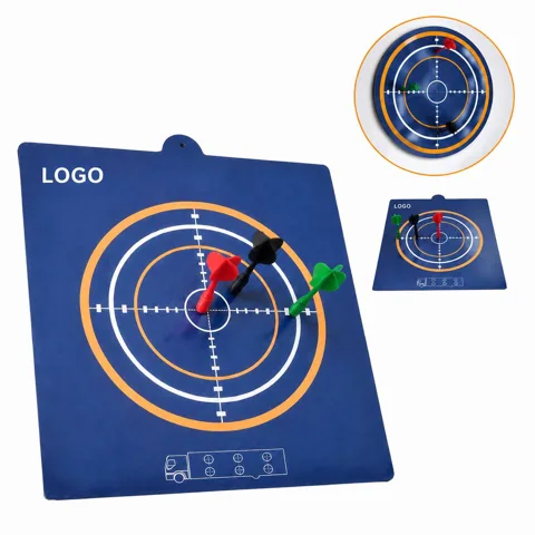 Premium Self-Healing Dartboard Set with 6 Steel Tip Darts