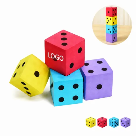 Soft Foam Number Cubes Math Teaching Dice for Kids Counting