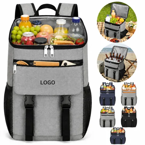 Leakproof Cooler Backpack Portable Insulated Storage