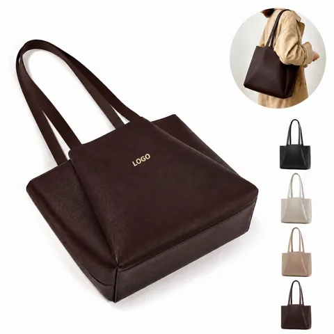 Vintage PU Leather Shoulder Purse with Top Handle, Water
