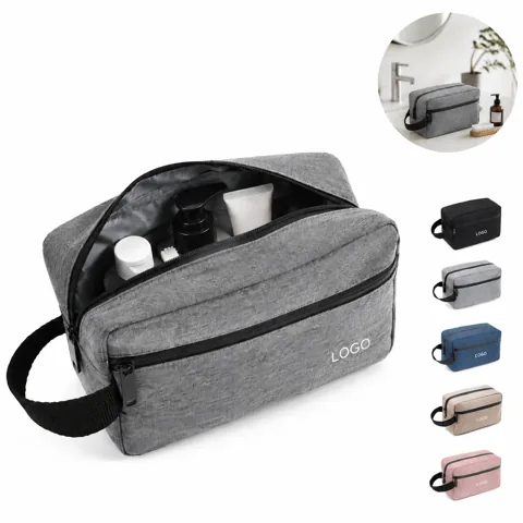 Foldable Travel Cosmetic Organizer Bag with Water-Resistant