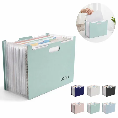 Thirteen Pocket Expanding File Organizer, Waterproof Tear