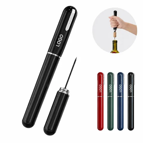 Pen-Shaped Air Wine Opener, Pump Cork Remover