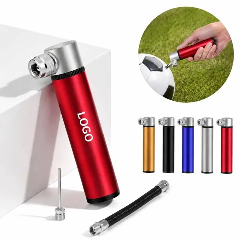 Portable Mini Bike Pump Needle Set with Aluminum Alloy