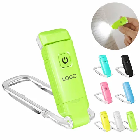 USB Rechargeable 90° Rotating LED Clip Reading Light