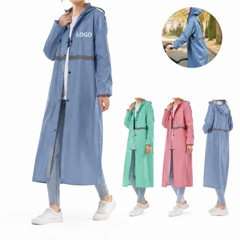 Women's Waterproof Hooded Rain Jacket Compact