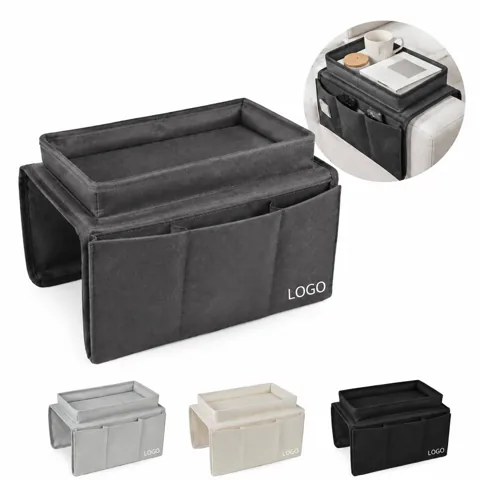 Couch Armrest Storage Organizer with Multi Pockets