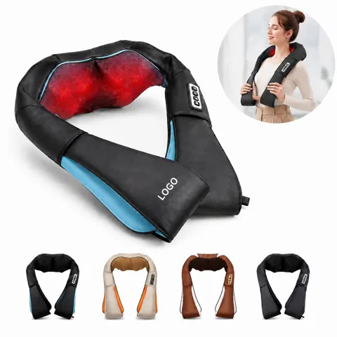 Heated Neck Massager for Muscle Relaxation and Pain Relief