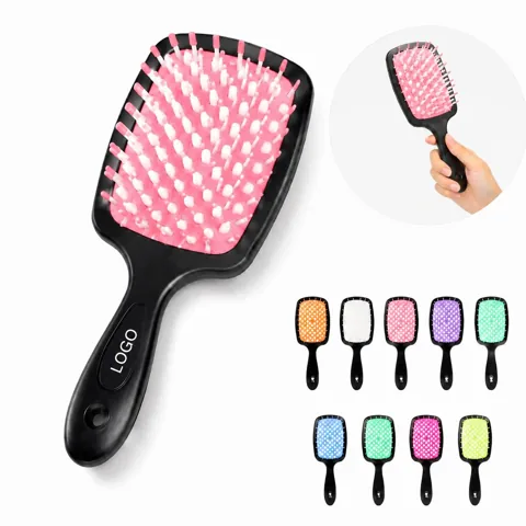 Mesh Hollow Hair Styling Comb with Massage Action