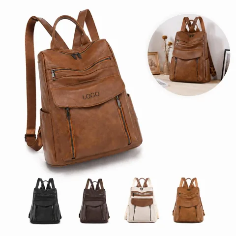 Foldable Oxford Patchwork Travel Backpack, Large Capacity