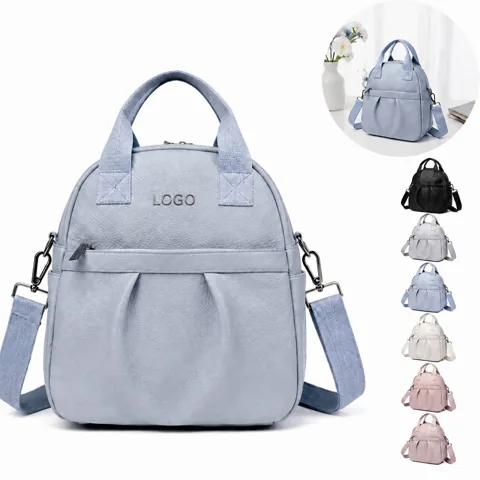 Waterproof Foldable Travel Duffel Bag, Large Capacity 3-Way