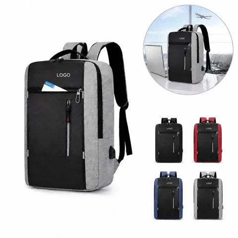 Waterproof USB Charging Travel Backpack, Large Capacity