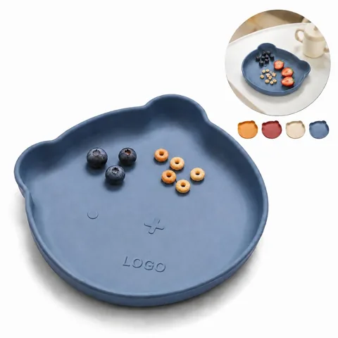 Toddler Animal Silicone Suction Plate Non-Toxic Mess-Free