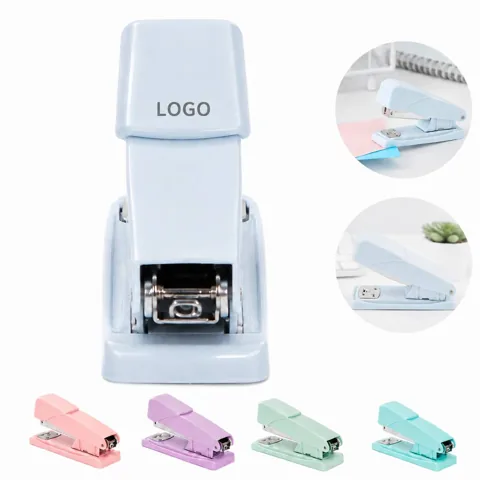 Heavy Duty All Metal Desk Stapler with Anti-Slip Base