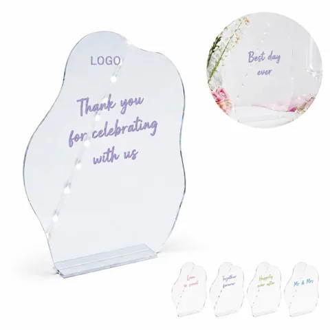 Custom Acrylic Party Welcome Sign, Personalized Indoor