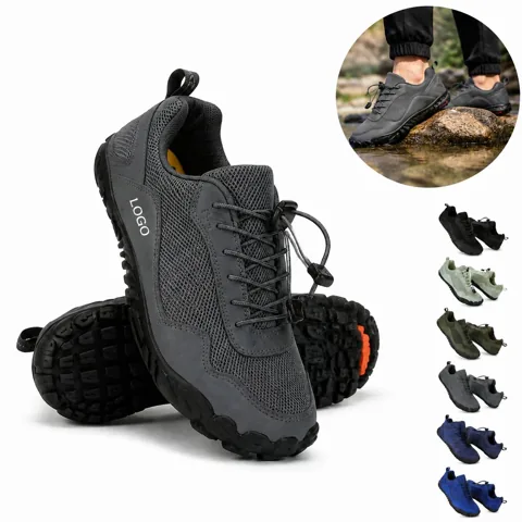 Men's Breathable Memory Foam Hiking Sneakers
