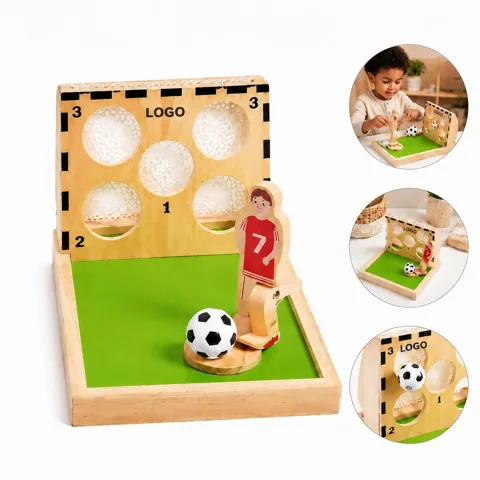 Classic Wooden Foosball Game Set for Kids Soccer Fun