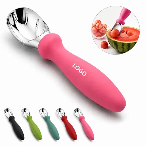 Ergonomic Ice Cream Scoop with Comfortable Grip, Heavy Duty