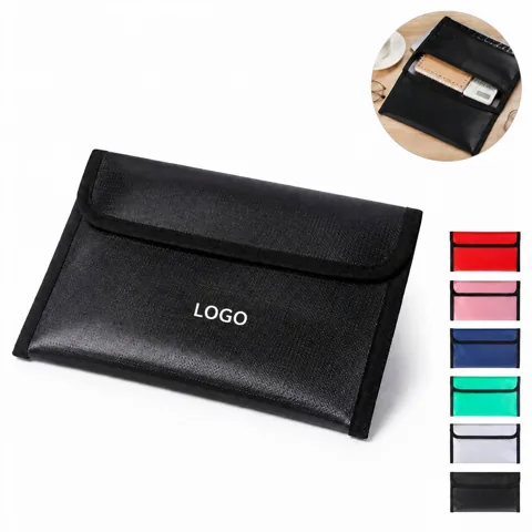 Fireproof Waterproof Document Organizer Pouch for Valuables