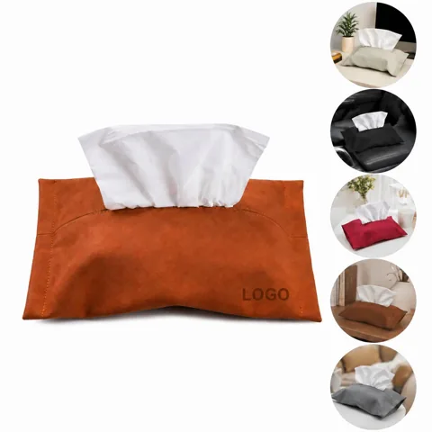 Premium Suede Visor Tissue Holder Car Accessory