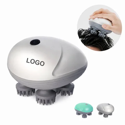 Waterproof Electric Scalp Massage Brush for Shower