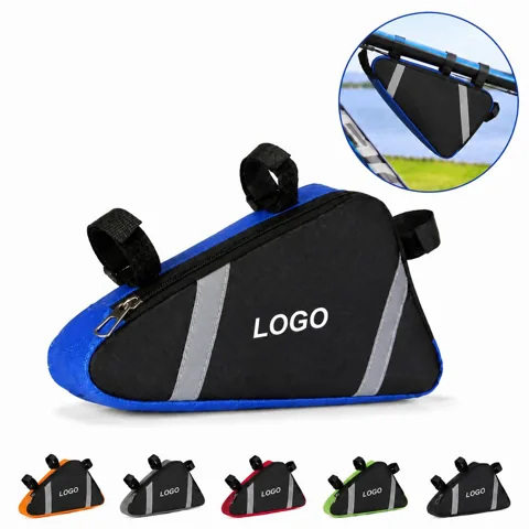 Triangle Bike Storage Bag Waterproof Oxford Large Opening
