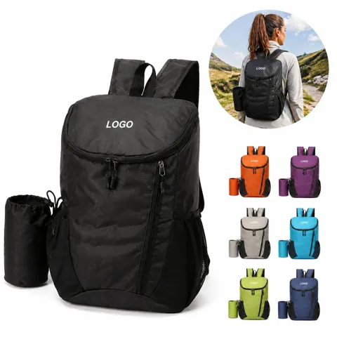 Compact Waterproof Foldable Travel Daypack with Storage