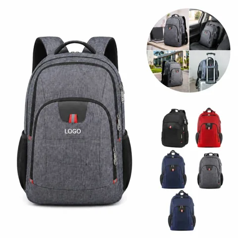Water Resistant Laptop Business Backpack with Durable Nylon
